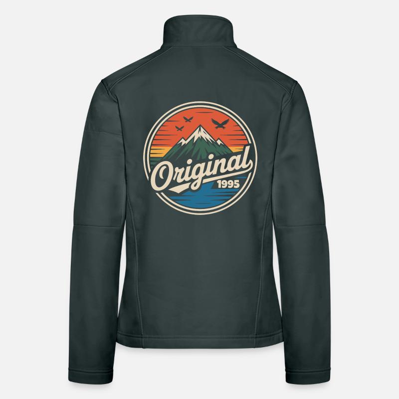 Originales Retro-Jubiläum von 1995 Frauen Softshelljacke