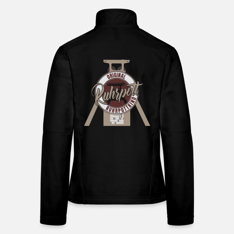 Original Ruhrpottkind Frauen Softshelljacke