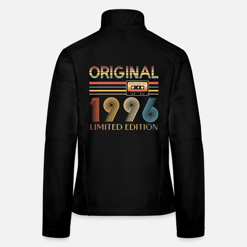 Originales 30-Jahres-Geburtstagsgeschenk von 1996 Frauen Softshelljacke