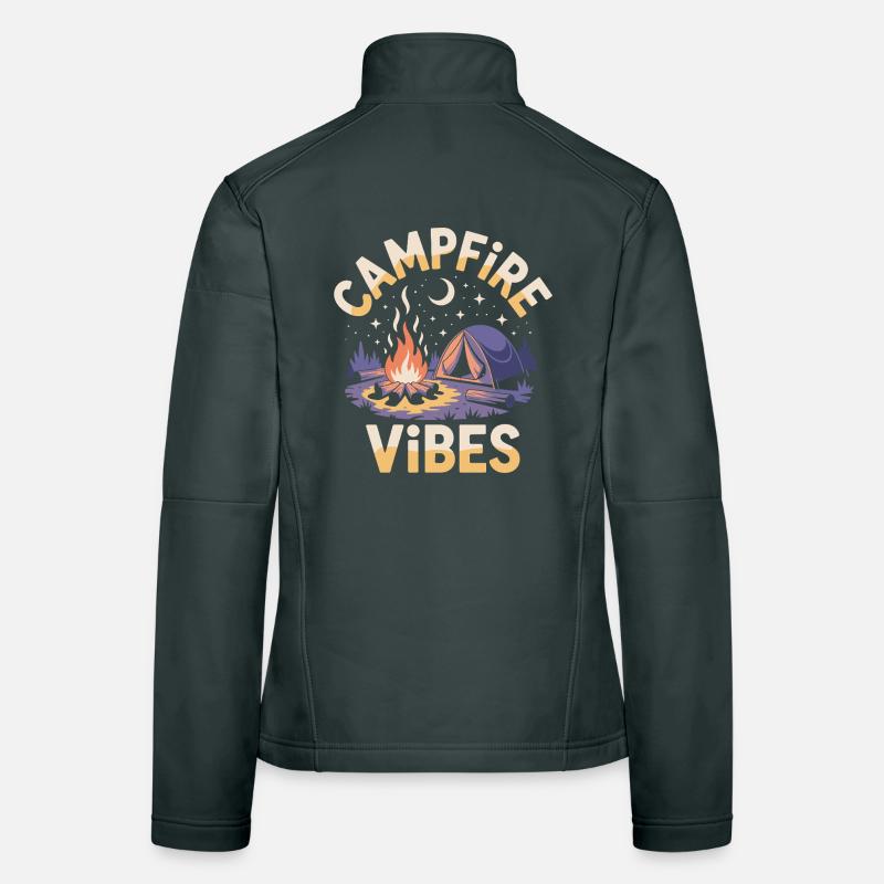 Campfire Vibes Women's Softshell Jacket