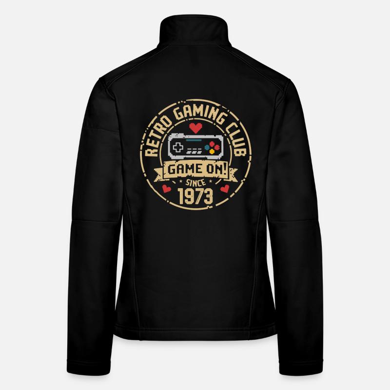 Millésime original 1973 | Cadeau d’anniversaire 1973 Veste en tissu softshell Femme