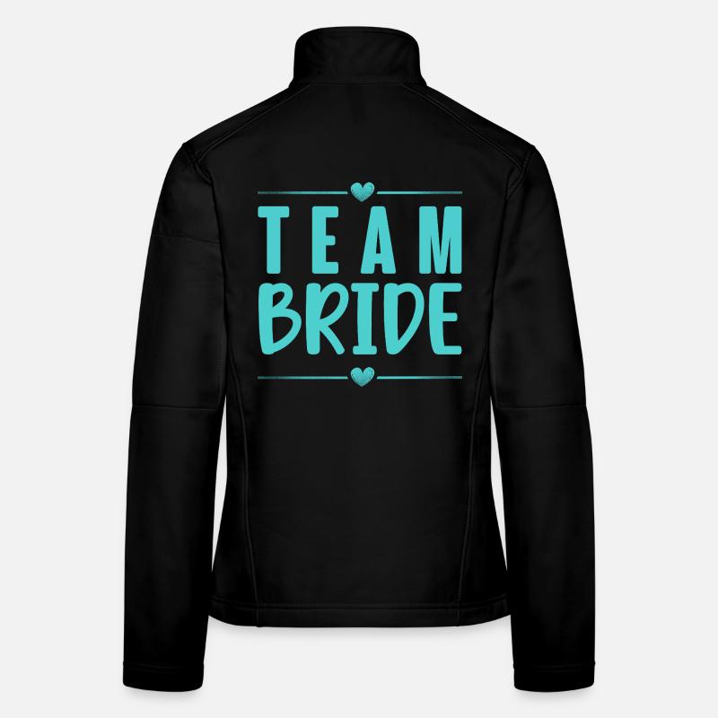 Team Bride Bachelor Party Women's Softshell Jacket