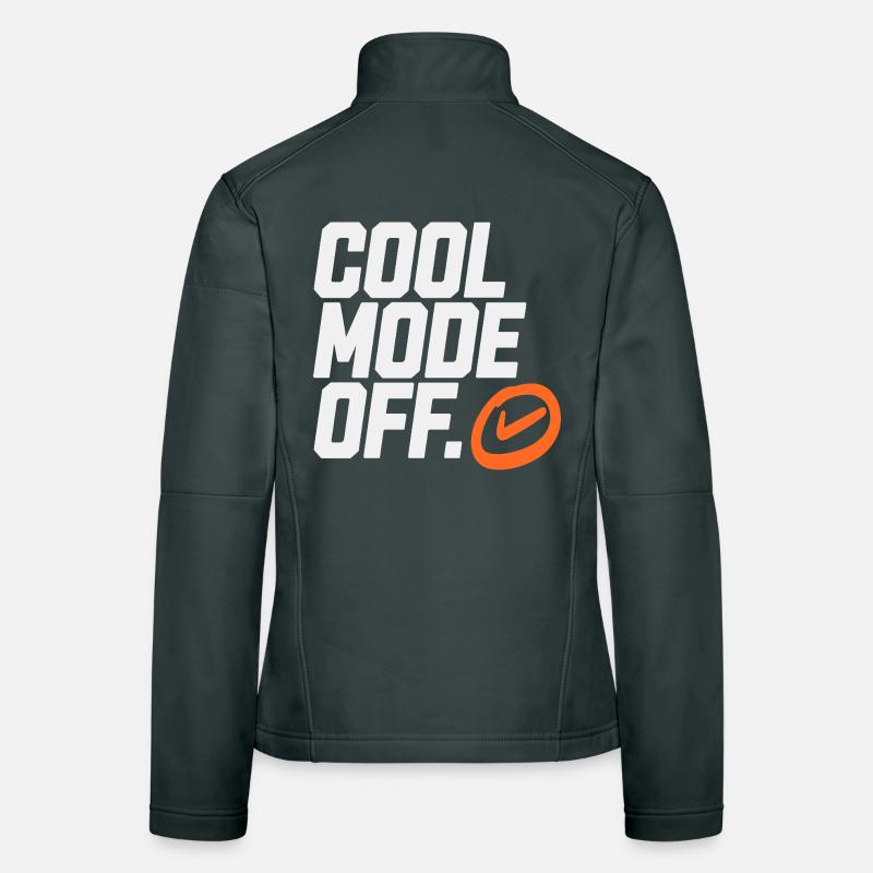 Coolmodus Aus Logo Frauen Softshelljacke