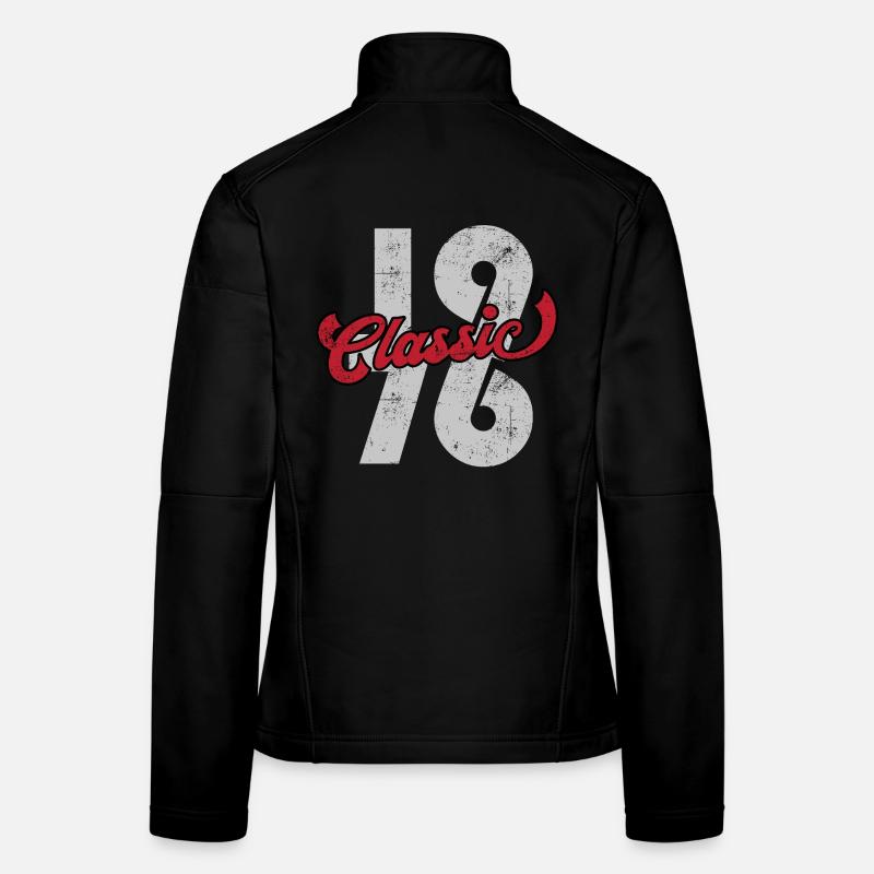 Classique 1976 Veste en tissu softshell Femme