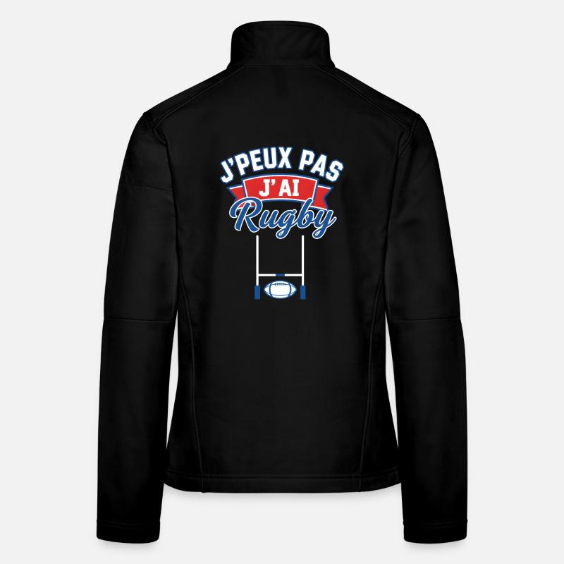 I can't I have rugby Women's Softshell Jacket