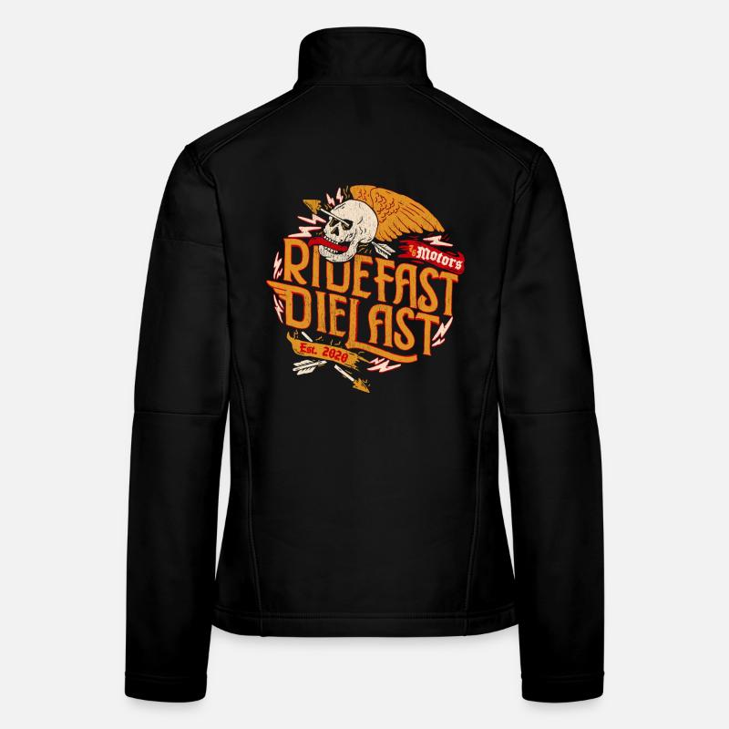 ride fast Women's Softshell Jacket
