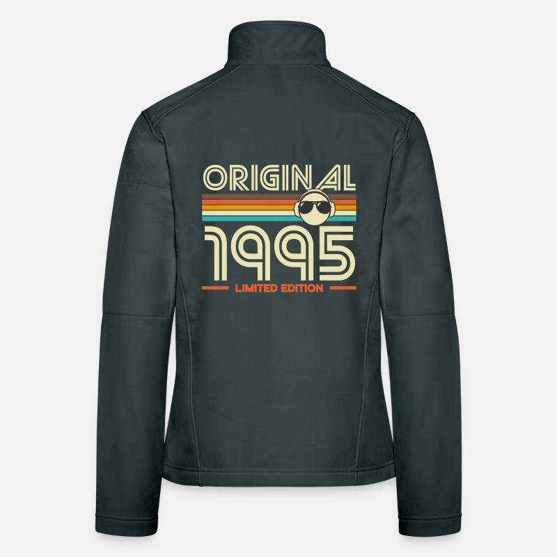 Originale Retro-Edition von 1995 Frauen Softshelljacke