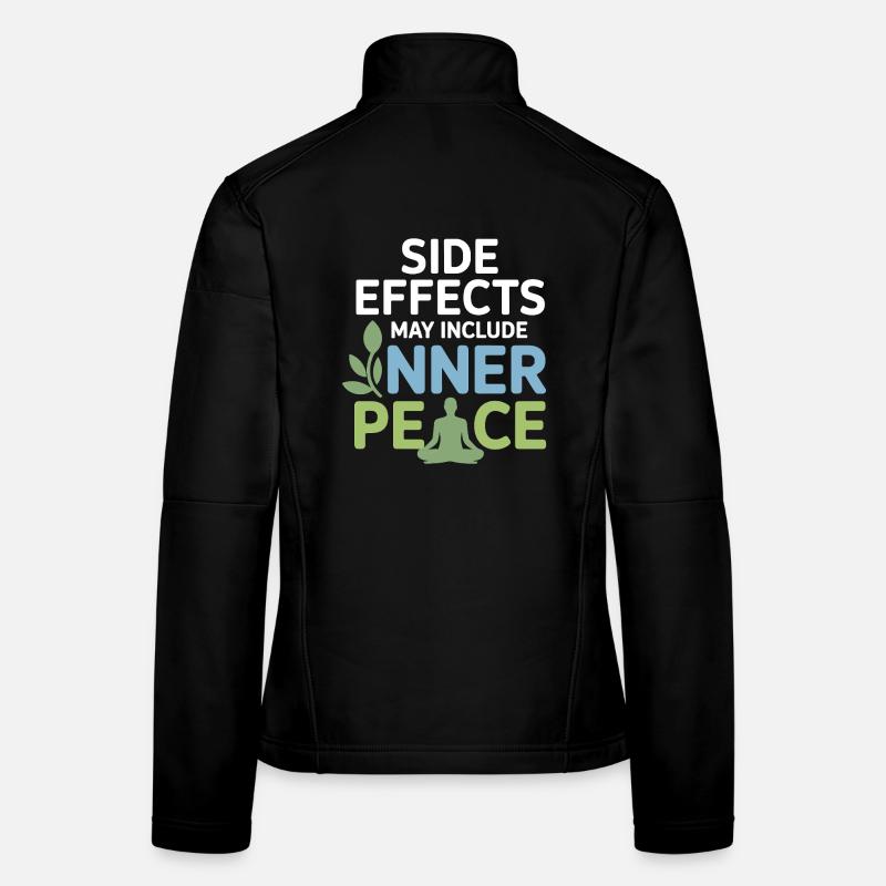 Naturopathe Effets secondaires Professionnel de la paix intérieure Veste en tissu softshell Femme