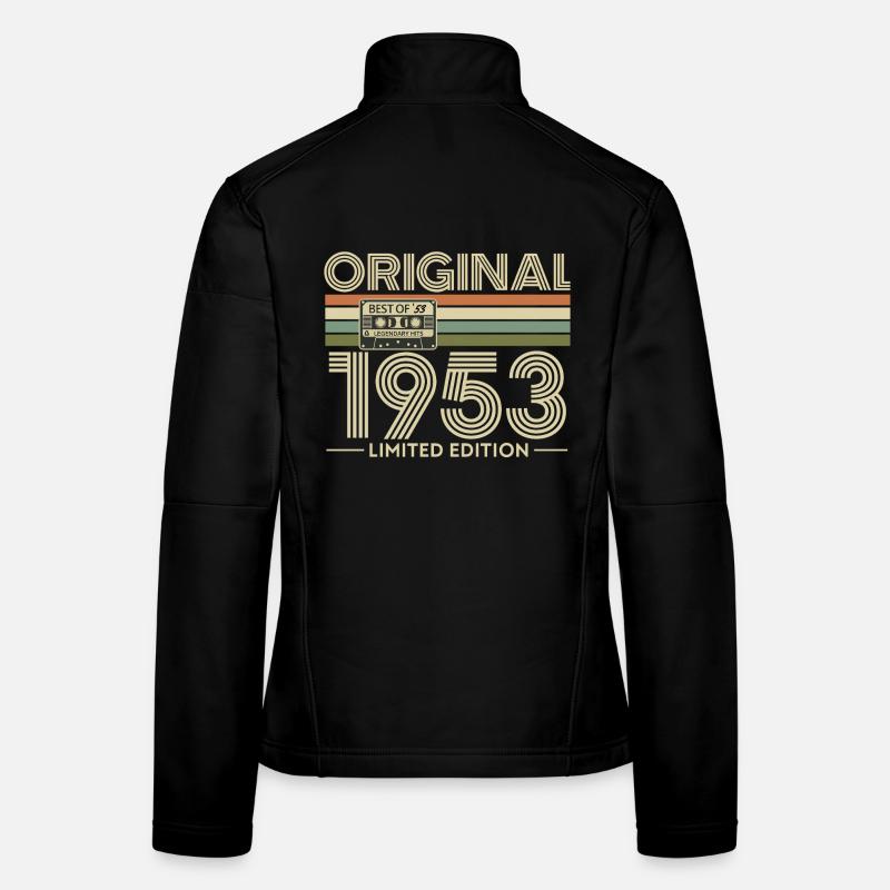 1953 Limited Edition Retro-Kassette Frauen Softshelljacke