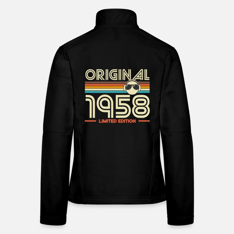 Originale Retro-Edition von 1958 Frauen Softshelljacke
