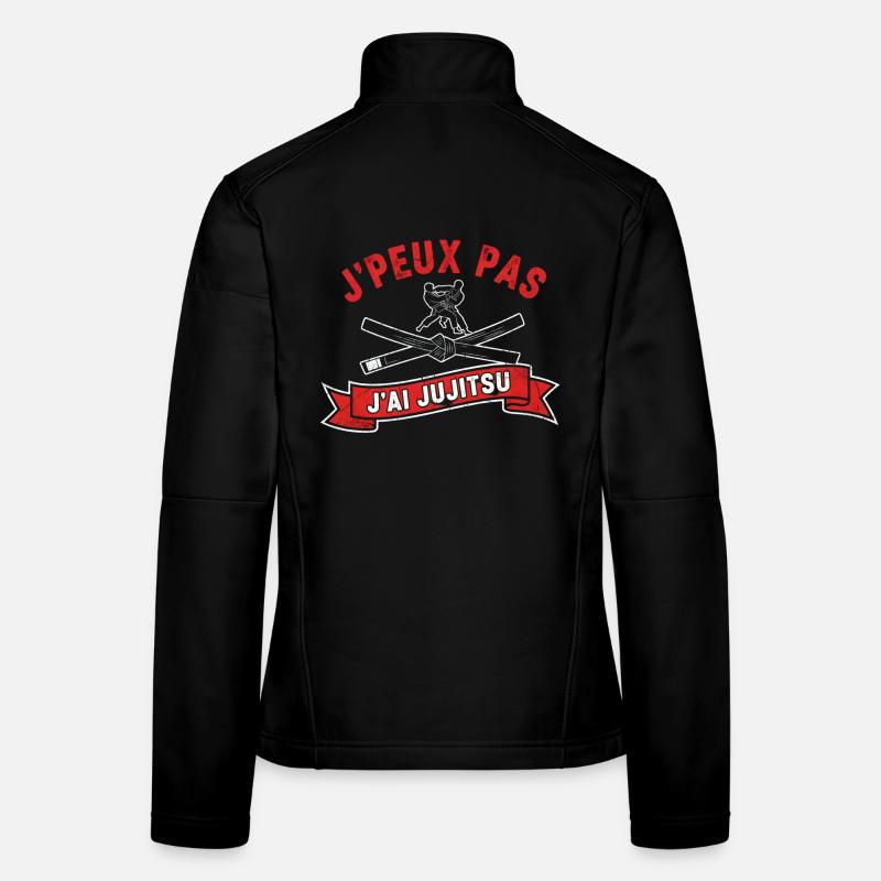 J'peux pas Jiu Jitsu T-shirt Veste en tissu softshell Femme