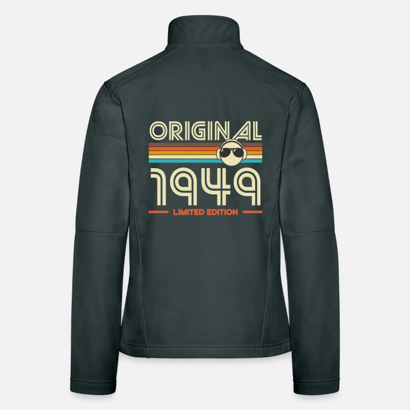 Original 1949 Edition Limitée Retro Veste en tissu softshell Femme