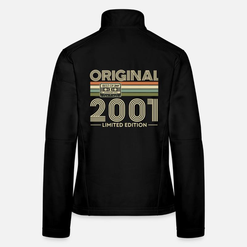 Original 2001 Limited Edition Retro Frauen Softshelljacke