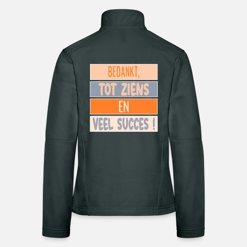 Danke – Viel Glück Frauen Softshelljacke