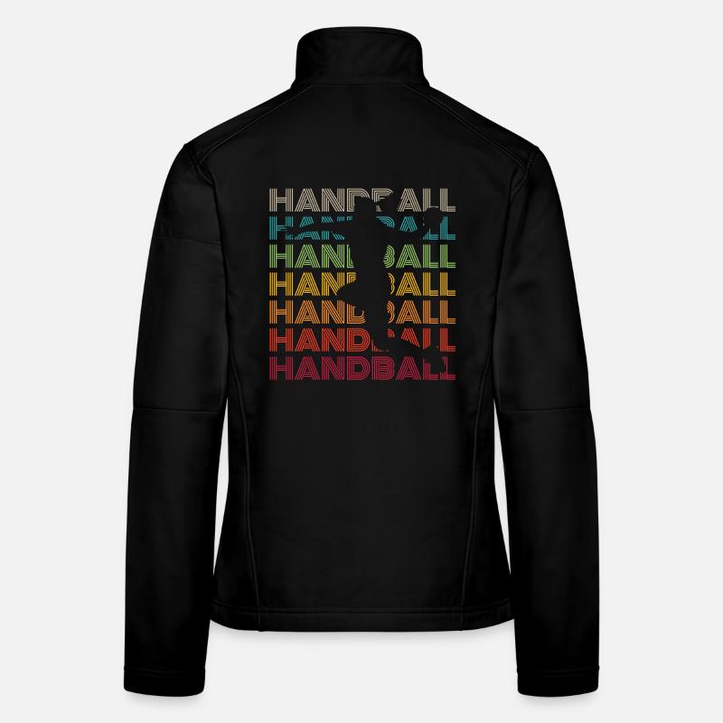 Handball player Women's Softshell Jacket