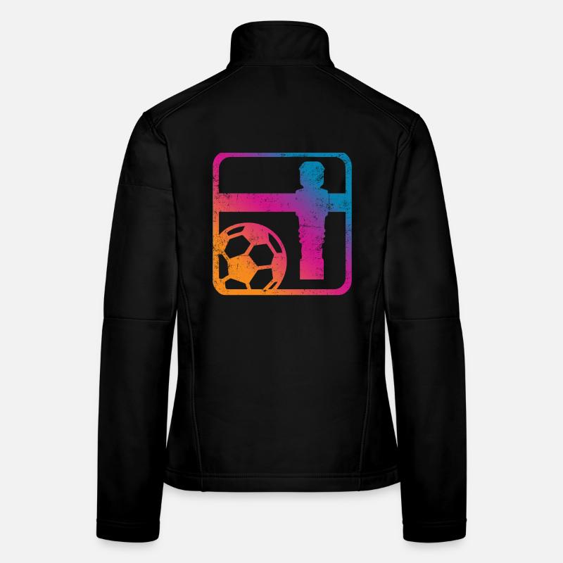 foosball Women's Softshell Jacket