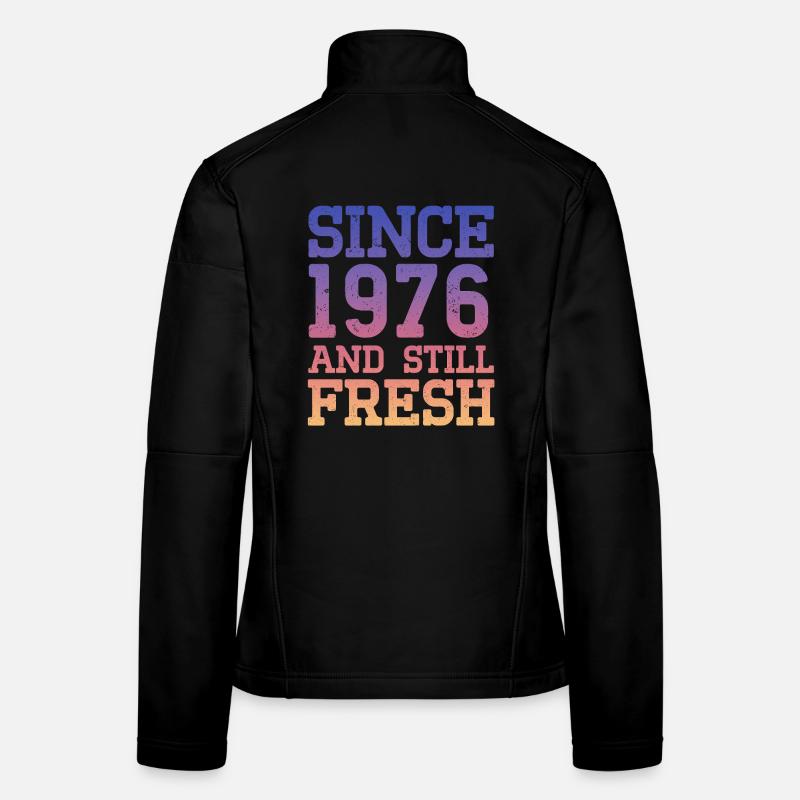 1976 50. Geburtstag Frauen Softshelljacke