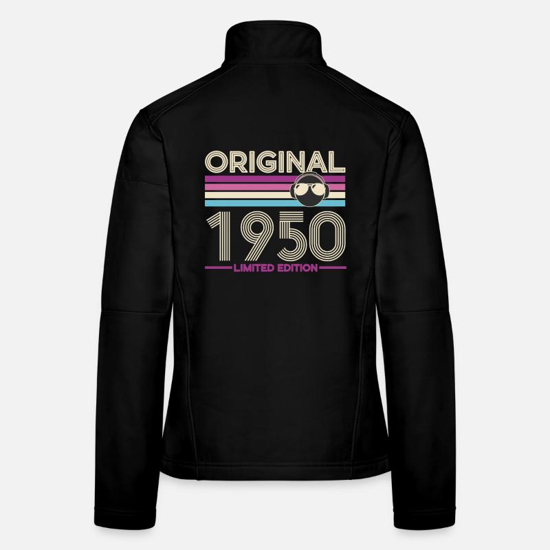 Originale Vintage-Edition aus den 1950er Jahren Frauen Softshelljacke