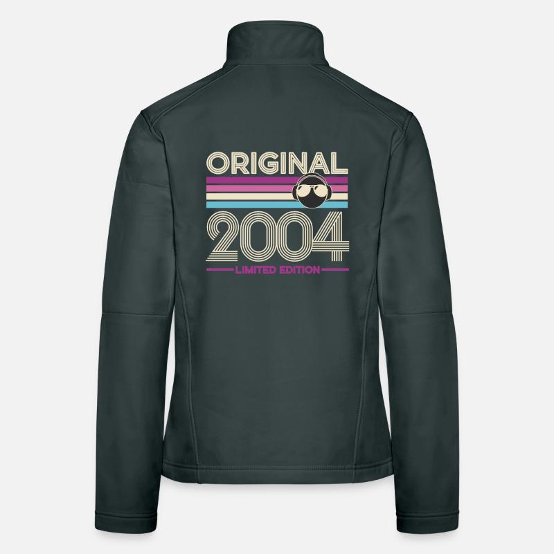 Original 2004 Édition Limitée Rétro Veste en tissu softshell Femme