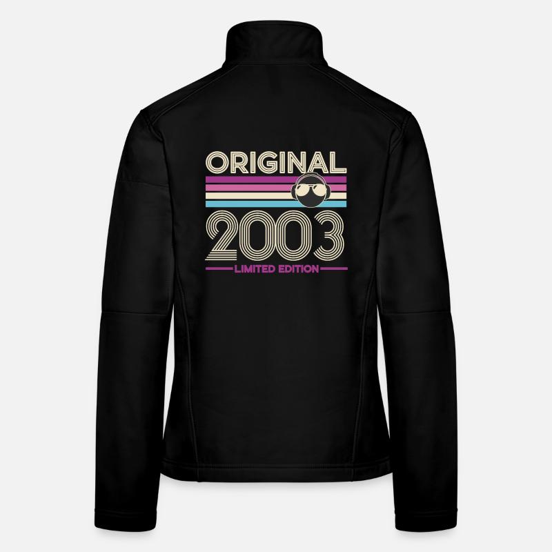 Original 2003 édition limitée Veste en tissu softshell Femme
