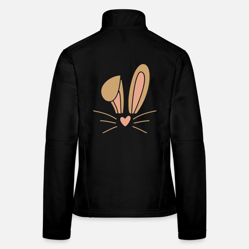 Osterhase Ostern Frauen Softshelljacke
