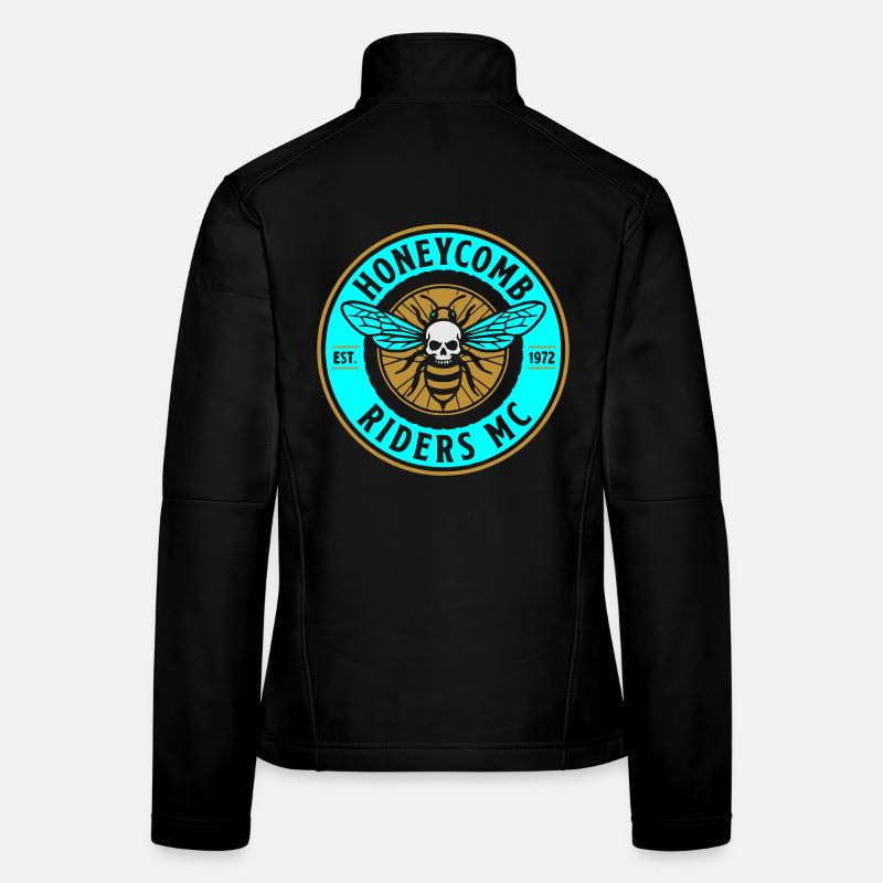 Cavaliers Honeycomb MC Veste en tissu softshell Femme