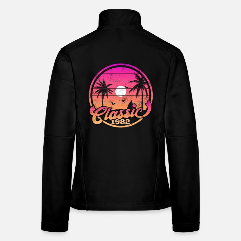1982 44th Birthday Women's Softshell Jacket