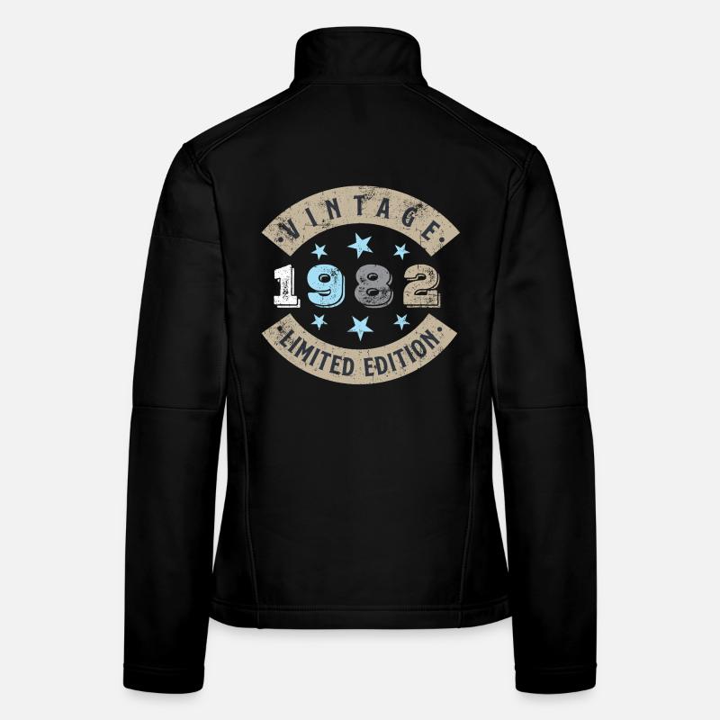 44e anniversaire en 1982 Veste en tissu softshell Femme