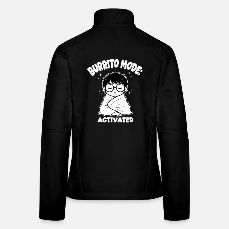 Burrito Cover Mode Women's Softshell Jacket
