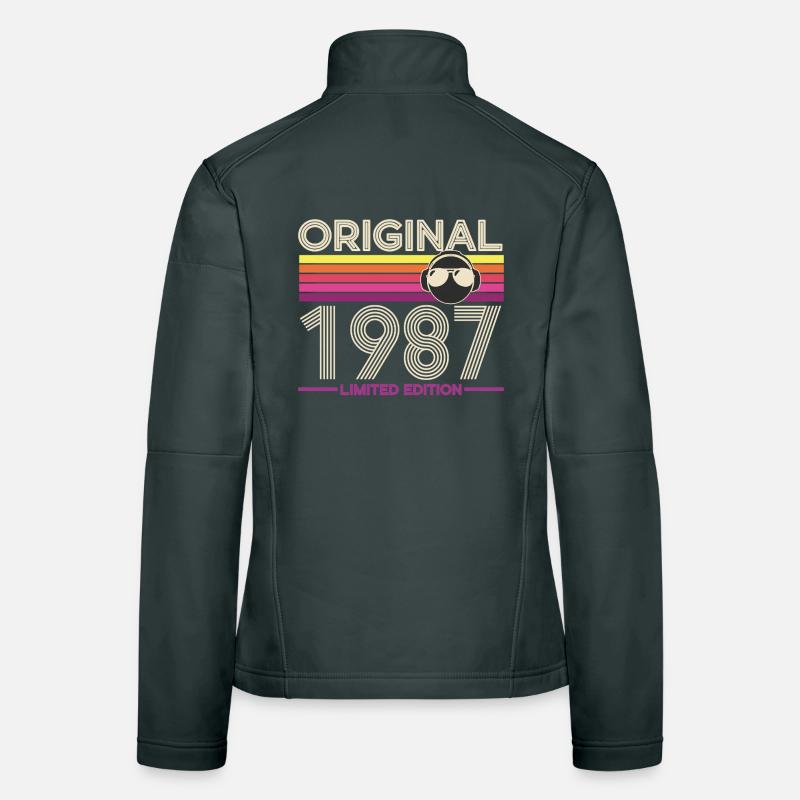 Original 1987 Édition Limitée Veste en tissu softshell Femme