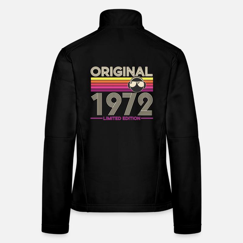 Original 1972 Vintage Edition Veste en tissu softshell Femme