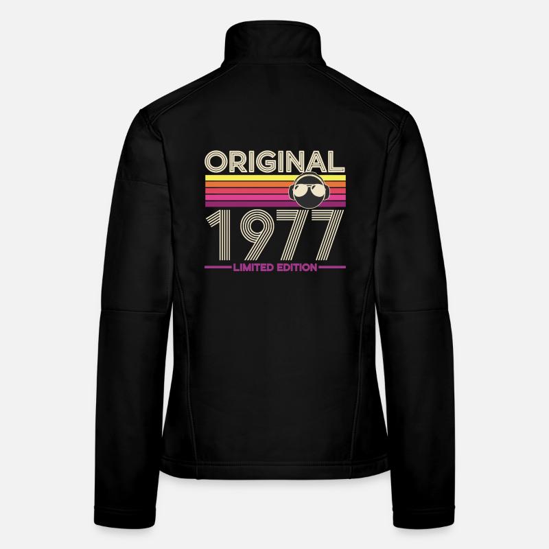 Original 1977 Edition Vintage Veste en tissu softshell Femme