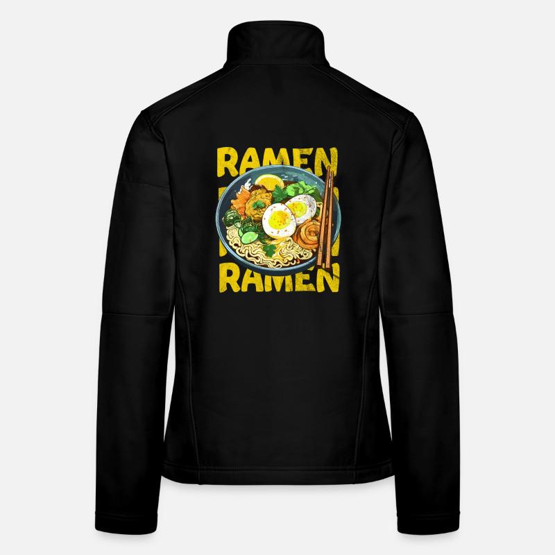 ramen Women's Softshell Jacket