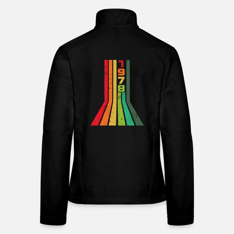 Millésime 1978 Veste en tissu softshell Femme