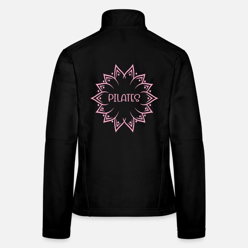 Fleur de Pilates Veste en tissu softshell Femme