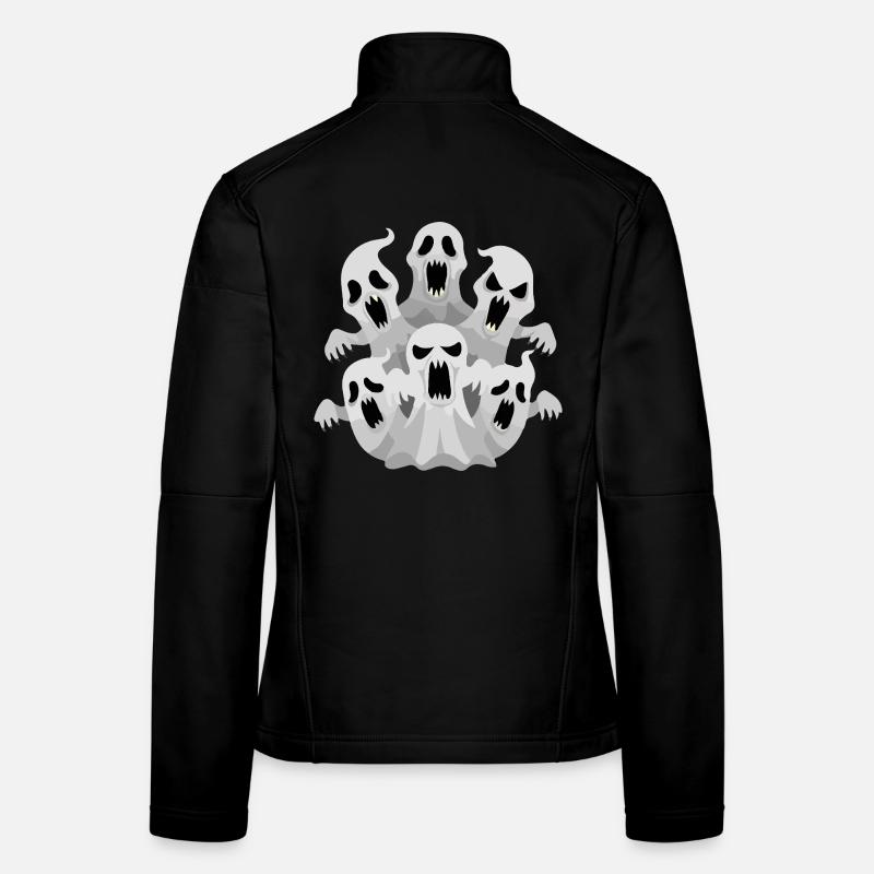 Geisterpack - Frauen Softshelljacke - Schwarz
