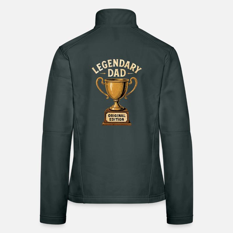 Legendary Dad – Retro Trophäe Original Edition Frauen Softshelljacke