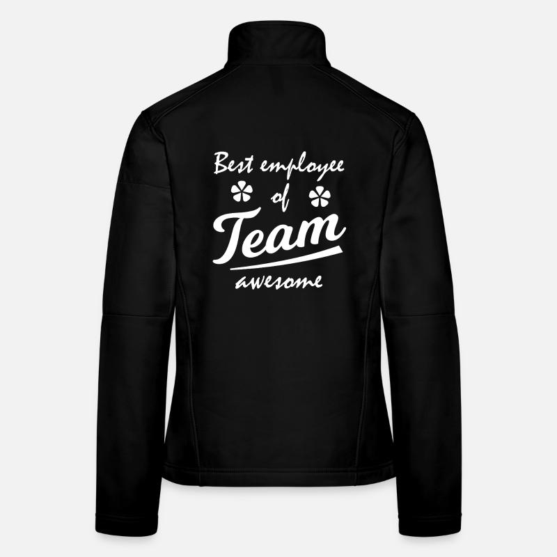 Best Employee Team Awesome Frauen Softshelljacke
