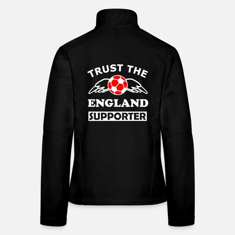 Wingball des supporters anglais Veste en tissu softshell Femme