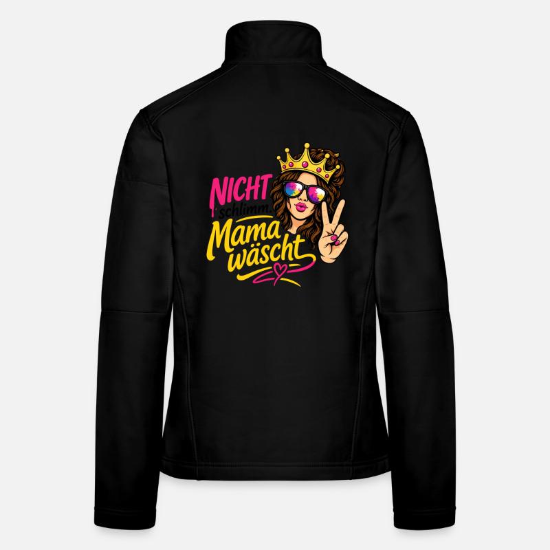 Nicht schlimm, Mama wäscht  - OCR Edition  Frauen Softshelljacke