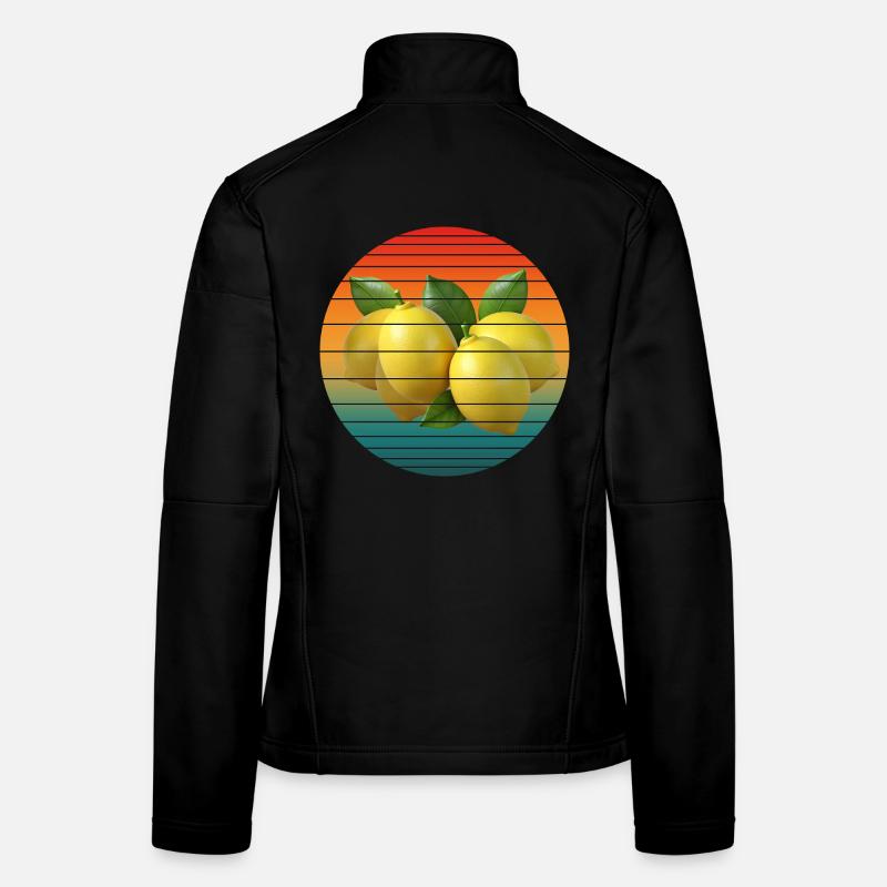lemon fruit Women's Softshell Jacket