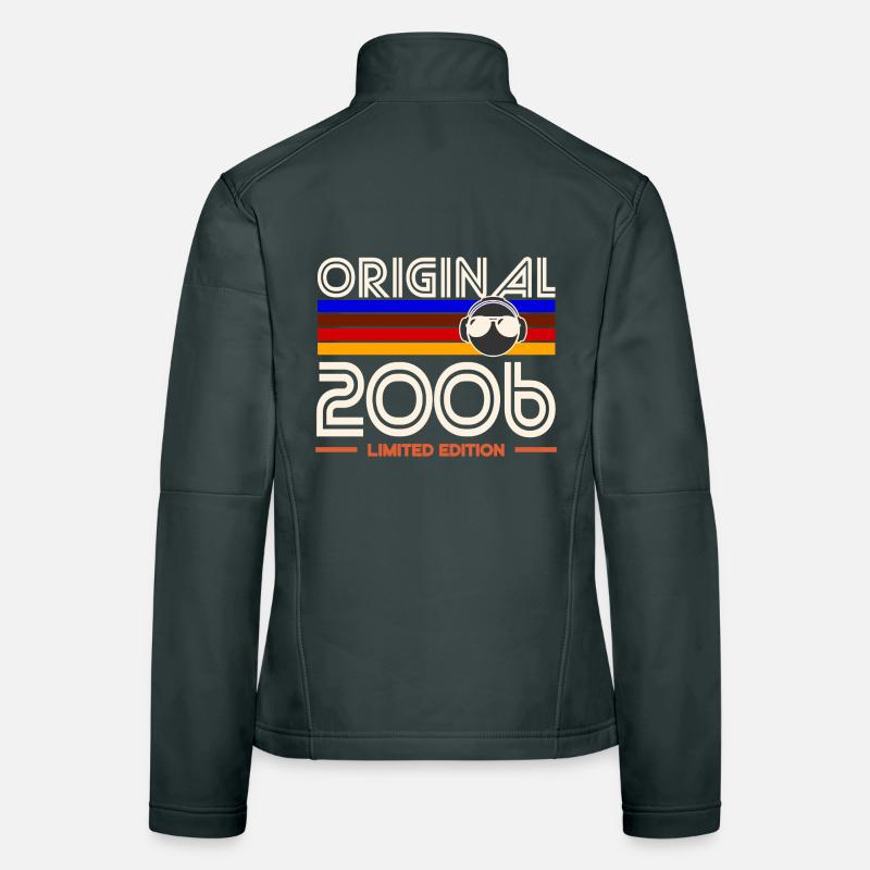 Original 2006 Retro édition limitée Veste en tissu softshell Femme