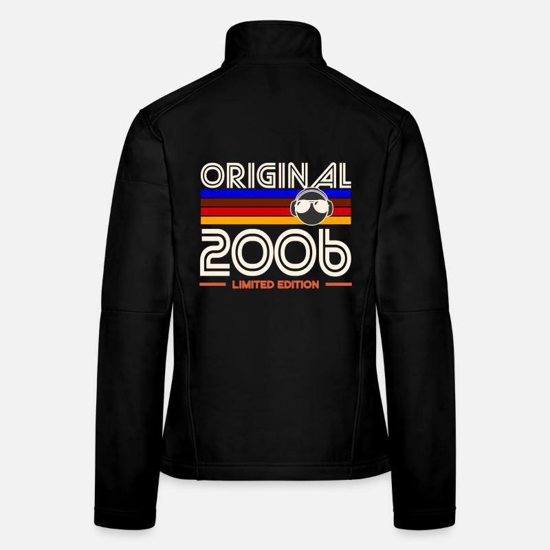 Original 2006 Retro édition limitée Veste en tissu softshell Femme