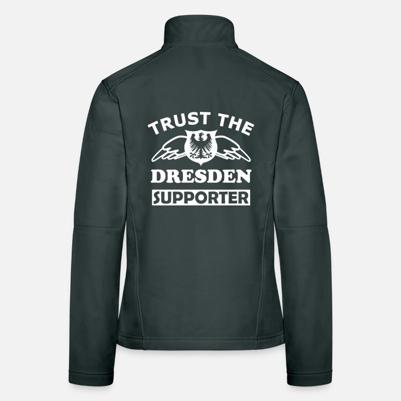 Vertrau Dresdner Unterstützer Frauen Softshelljacke