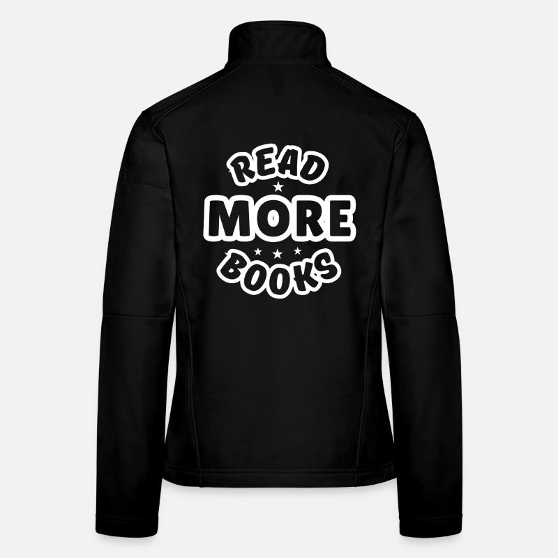 Lire plus de livres Veste en tissu softshell Femme