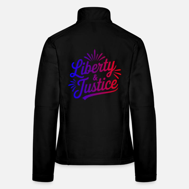 Liberté & Justice Imprimé Veste en tissu softshell Femme