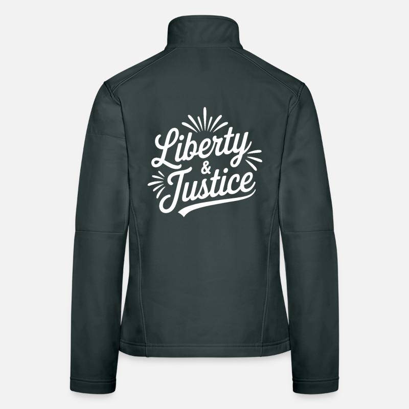 Scénario de Liberté & Justice Veste en tissu softshell Femme