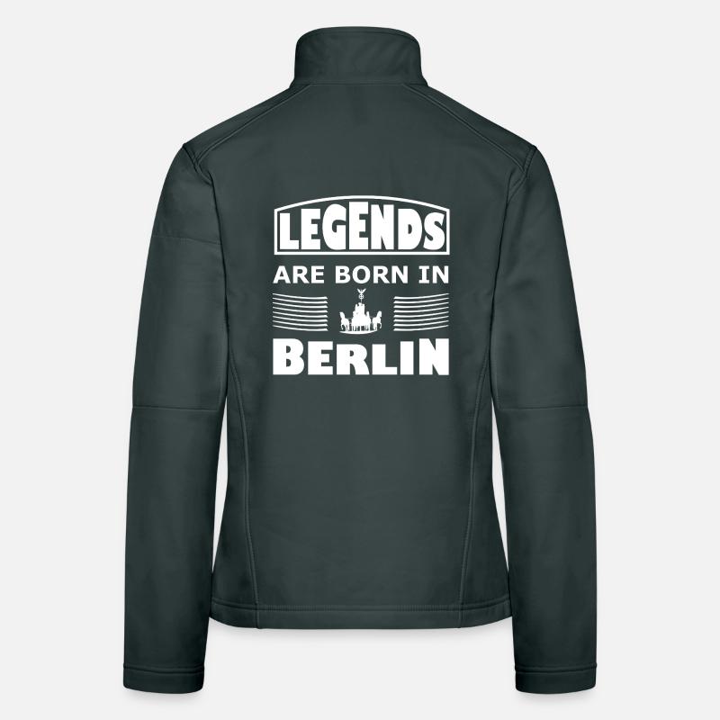 Legends born in Berlin Women's Softshell Jacket