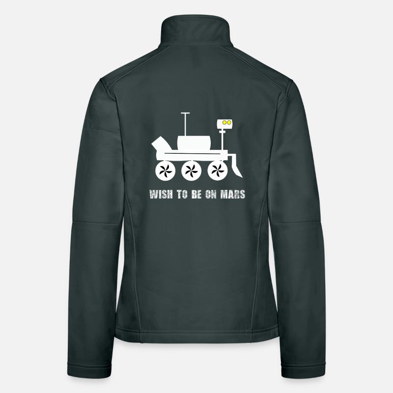 Mars Rover Traum Frauen Softshelljacke