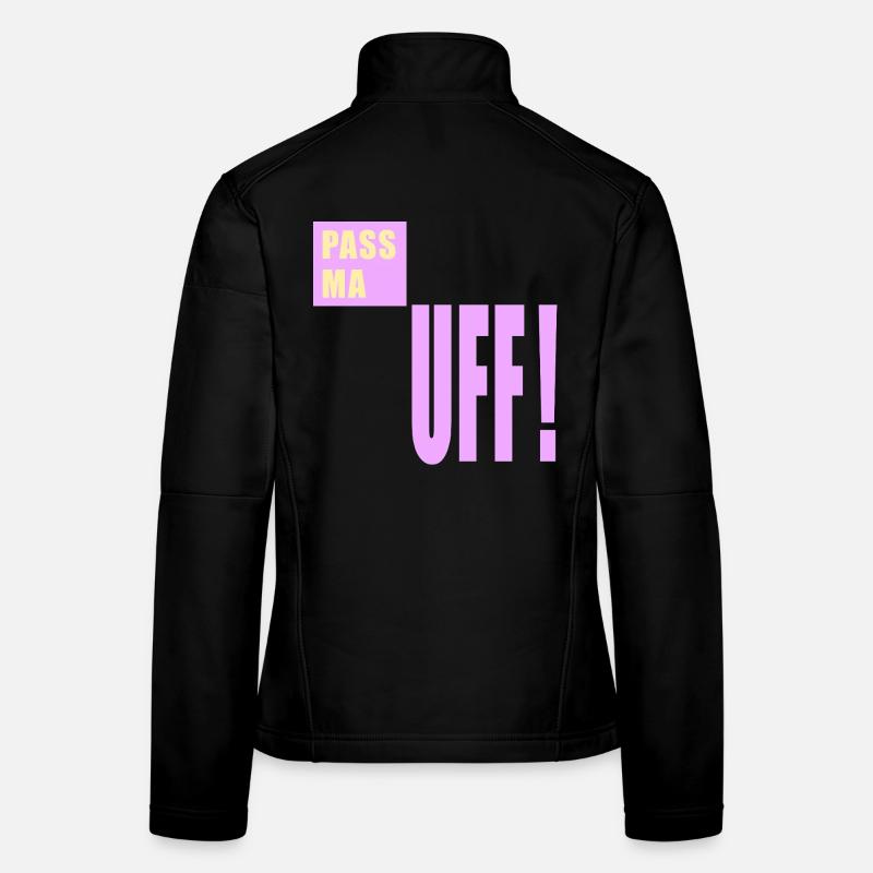 Berlin Aufpassen Berlinerisch Frauen Softshelljacke